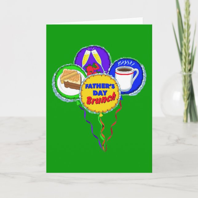 Father's Day Brunch Card (Front)