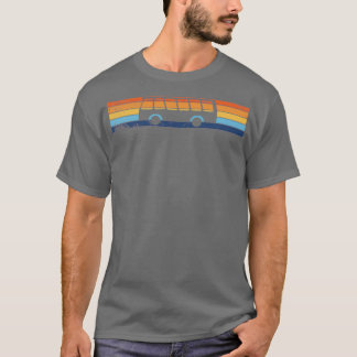 fathers day bus driver vintage logo T-Shirt