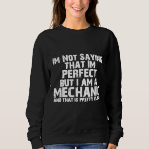 Fathers Day Car Auto Diesel Mechanic Automotive Re Sweatshirt