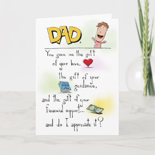 Father's day card (Front)