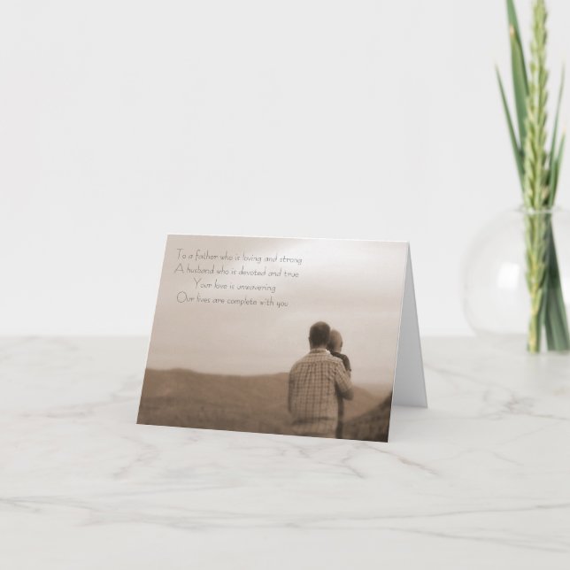Father's Day Card (Front)