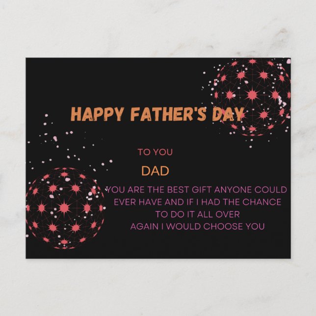 Father's Day Card (Front)