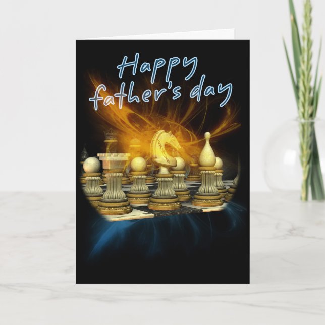 Father's Day Card - Chess (Front)