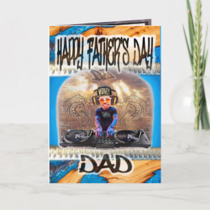 Father's Day card DJ