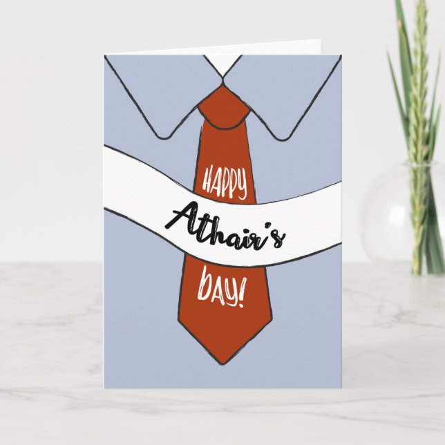 Father's Day Card for Athair (Front)