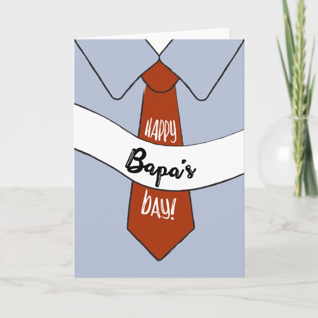 Father's Day Card for Bapa (Front)