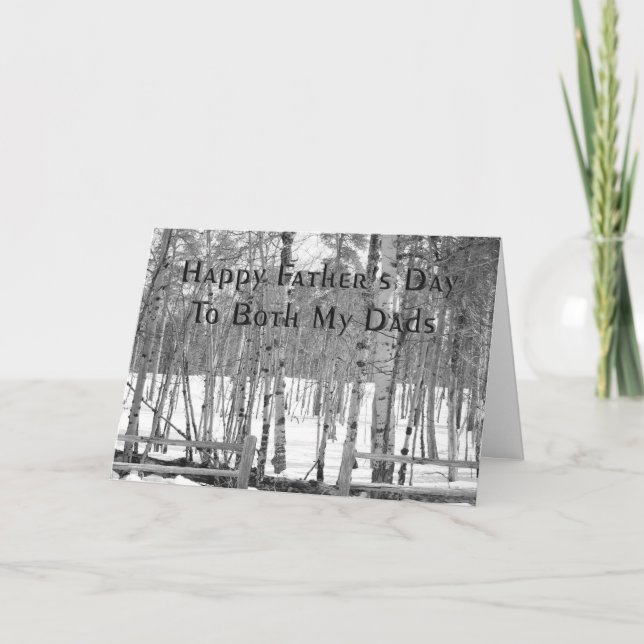 Father's Day Card For Both My Dads (Front)