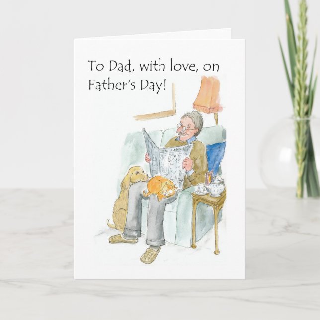 Father's Day Card for Dad (Front)