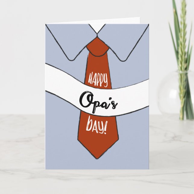 Father's Day Card for Opa (Front)