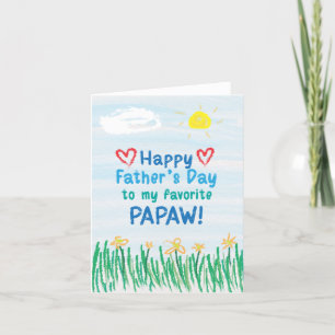 Father's Day Card for Papaw