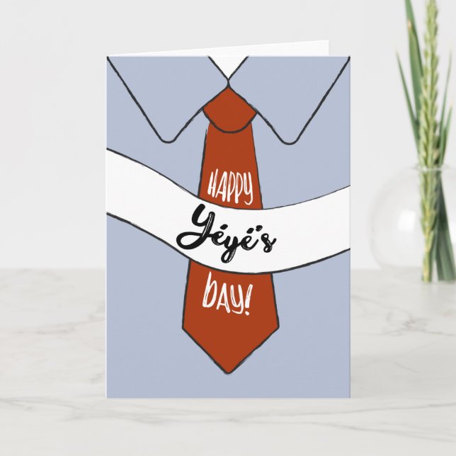 Father's Day Card for Yéyé (Front)