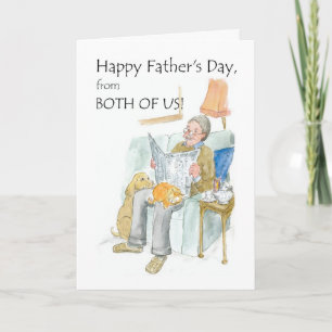 Father's Day Card 'from Both of Us'