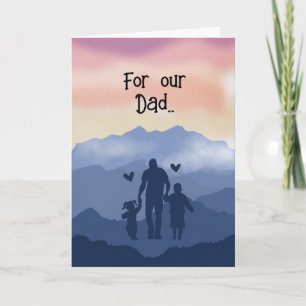Father's Day Card from Kids Greeting Card