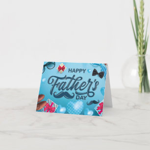 Father's Day Card, Happy Father's Day Thank You Card