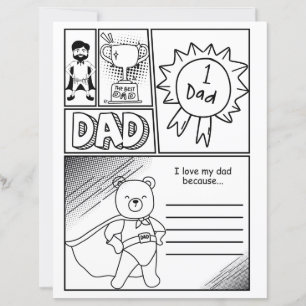 Father's Day Card Keepsake From Kid