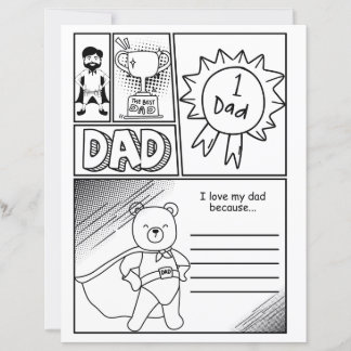 Father's Day Card Keepsake From Kid