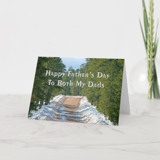 Father's Day Card To Both My Dads (Front)