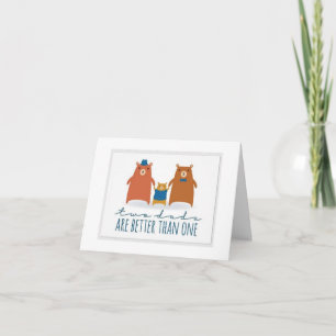Father's Day Card - Two Dad's Are Better Than One