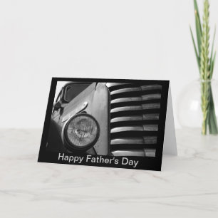 Father's Day card with Antique Car
