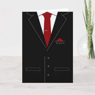Father's Day Card with Custom Name Text