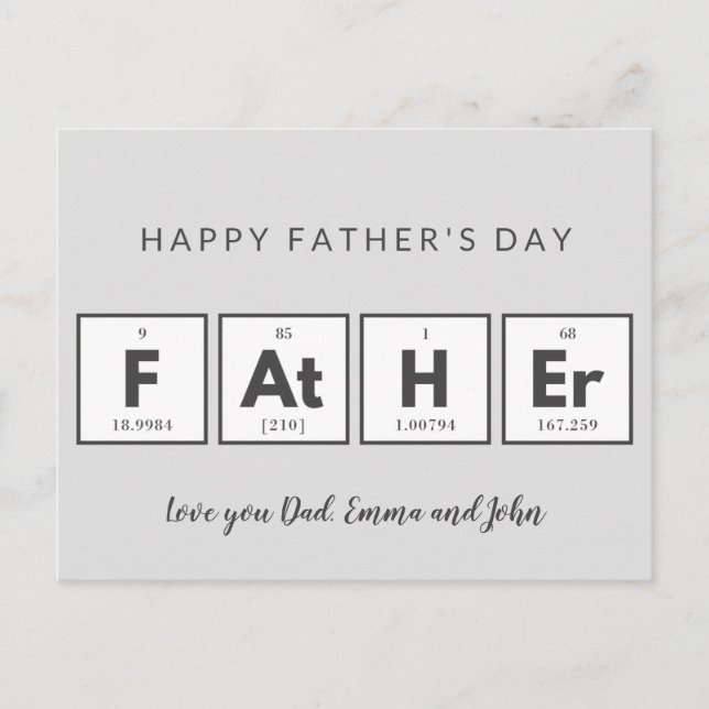 Fathers day cards Cool Fun (Front)