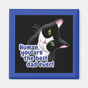 Father's Day Cat Magnet