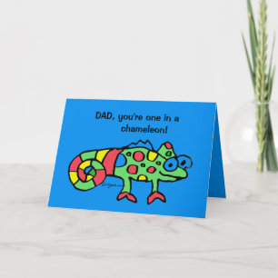 Father's Day Chameleon Card