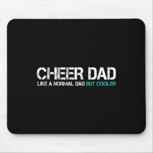 Fathers Day Cheer Dad Husband Cheerleader Dad Mens Mouse Pad