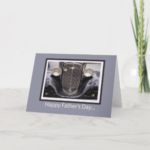 Father's Day Classic Car Card