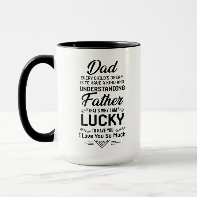 Father's Day Coffee Mug (Left)