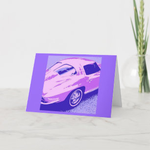 Father's Day Corvette Classic Card