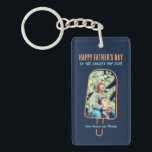 Father's Day Custom Photo Funny Cool Dad Popsicle Keychain<br><div class="desc">Personalized Father's Day gift for your dad to celebrate Father's Day. Whether it's for a new dad, stepdad, old and classic dad, or dad-to-be, the custom text function will get you covered. You can change the text to your desired wording and upload your own custom photo. Get something memorable and...</div>