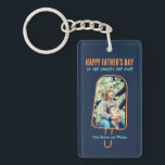 Father's Day Custom Photo Funny Cool Dad Popsicle Keychain<br><div class="desc">Personalized Father's Day gift for your dad to celebrate Father's Day. Whether it's for a new dad, stepdad, old and classic dad, or dad-to-be, the custom text function will get you covered. You can change the text to your desired wording and upload your own custom photo. Get something memorable and...</div>