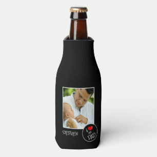 Fathers Day,  Custom Photo – Personalized Bottle Cooler
