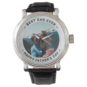Father's Day Custom Photo Watch