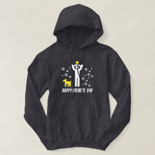Father's Day cute, simple and colorful Hoodie
