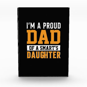 Father's Day Dad Of A Smart Daughter Photo Block