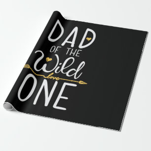 Father's Day Dad Of The Wild Love One Wrapping Paper