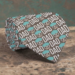 Father's Day Dad Pattern Necktie Tie<br><div class="desc">Father's Day Dad Pattern Necktie: Celebrate Dad with this stylish and unique necktie. Featuring a vibrant pattern,  this tie is the perfect gift to show your appreciation for the super dad in your life. It's a thoughtful and memorable present for any Father's Day occasion.</div>