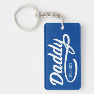 Father's Day - Daddy Since… Keychain