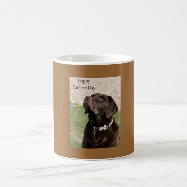 Fathers Day Doggy Coffee Mug (Center)