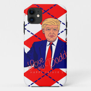 fathers day donald trump iPhone 11 case