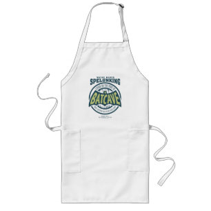 Father's Day Don't Bother Dad In His Batcave Long Apron