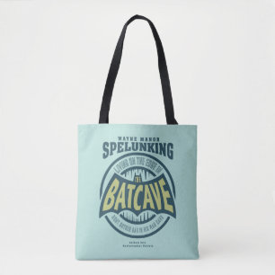Father's Day   Don't Bother Dad In His Batcave Tote Bag