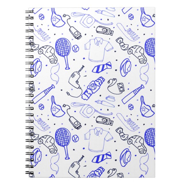 Fathers Day doodle Notebook (Front)