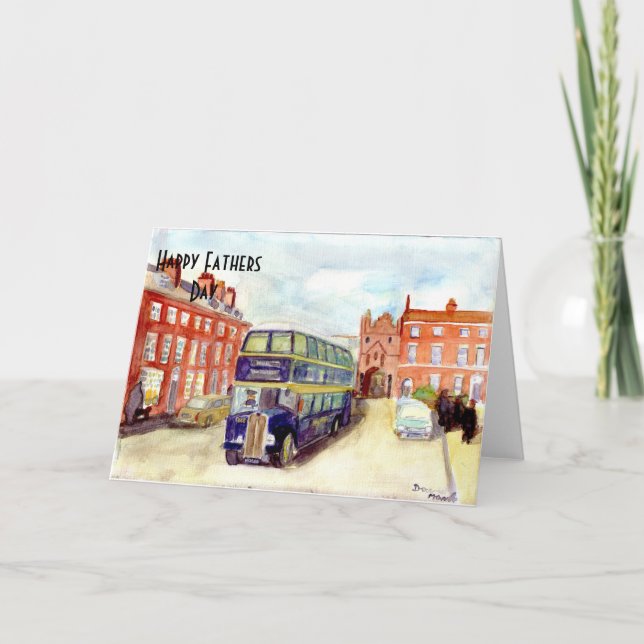 Fathers Day East Yorkshire AEC Regent card (Front)