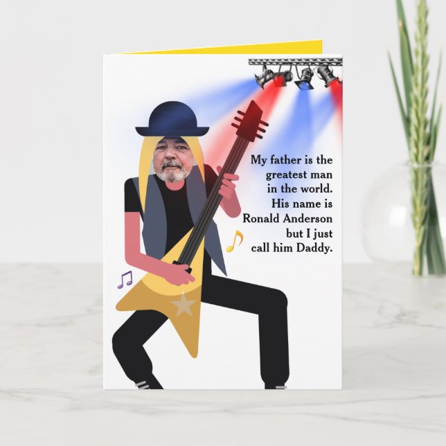 Father's Day Easy Story Book Adventure Holiday Card (Front)