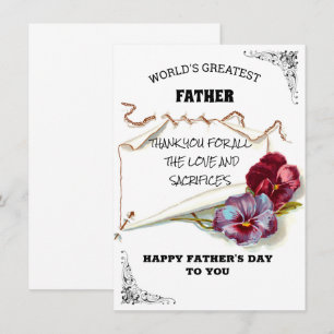 FATHERS DAY ESPECIAL1 THANK YOU CARD