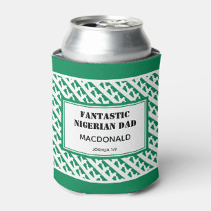 Father's Day FANTASTIC NIGERIAN DAD Personalized Can Cooler