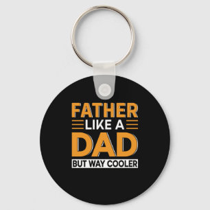 Father's Day Father Like A Dad Keychain